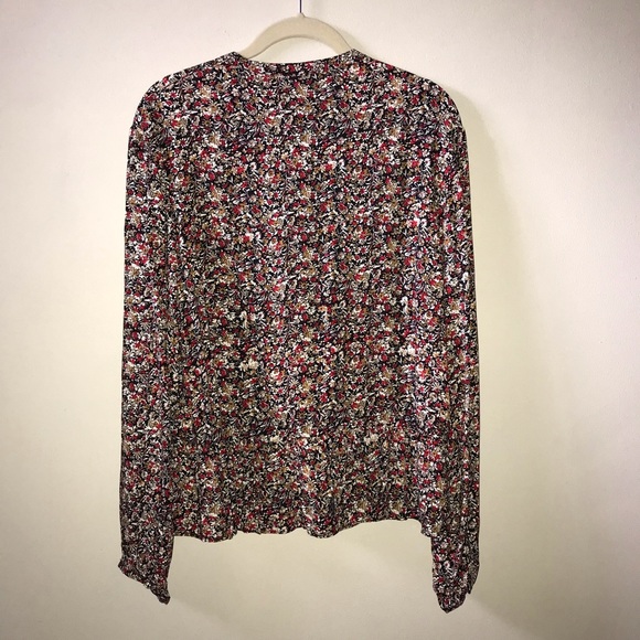 NWT Mango Floral Print Blouse - Picture 5 of 9